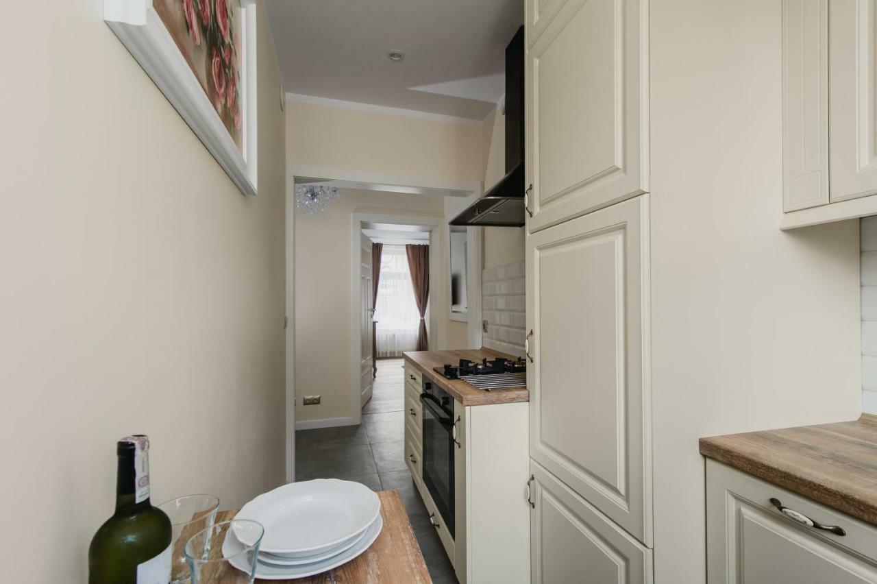 Apartament Starowka Gdansk Osiek Apartment Bagian luar foto