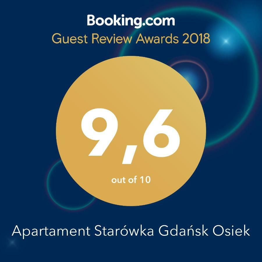Apartament Starowka Gdansk Osiek Apartment Bagian luar foto